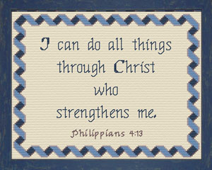 With Christ I Can - Philippians 4:13
